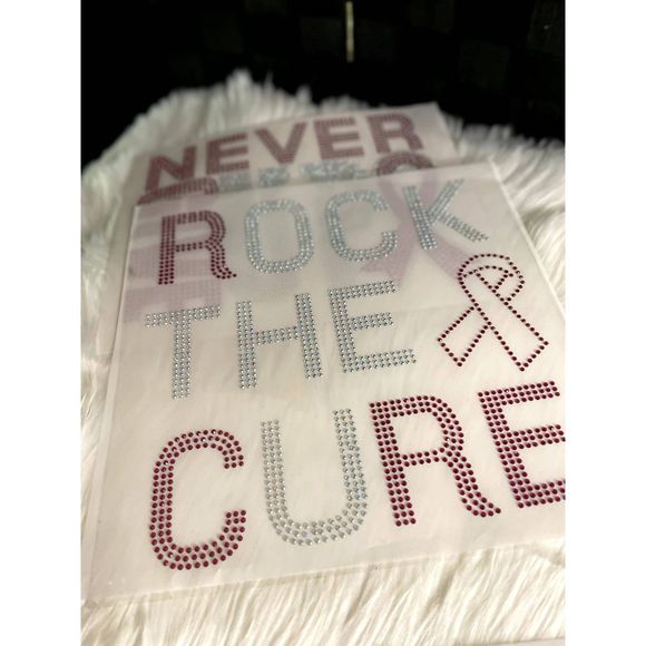 Breast Cancer Awarness 7pc Bling Set - Picture 4 of 6